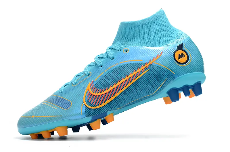 Nike Mercurial Superfly 8 Elite AG - Blue/Aqua Burst/Fire Orange