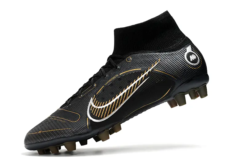 Nike Mercurial Superfly 8 Elite AG - Black/Golden Strike/Shadow Black