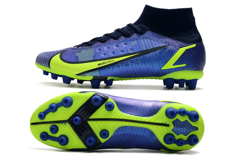 Nike Mercurial Superfly 8 Elite AG - Purple/Electric Lime/Deep Blue