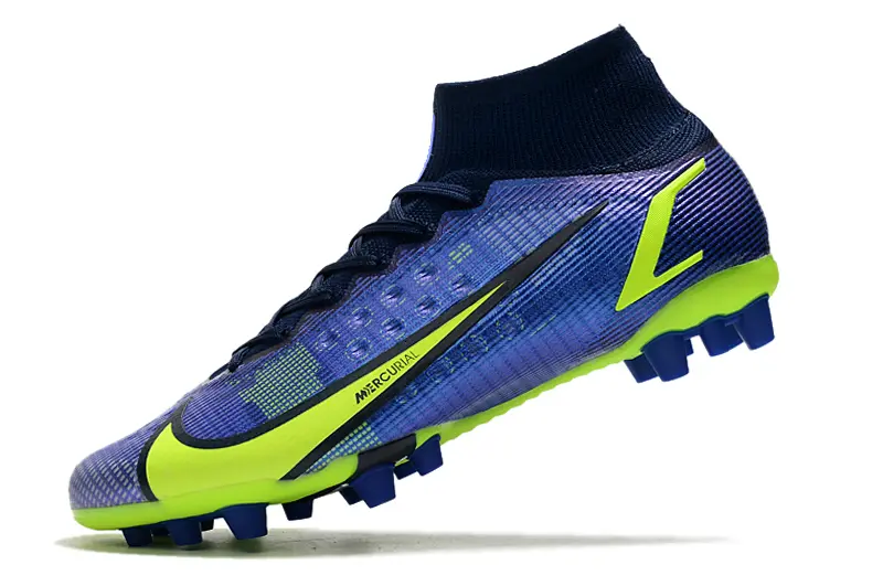 Nike Mercurial Superfly 8 Elite AG - Purple/Electric Lime/Deep Blue
