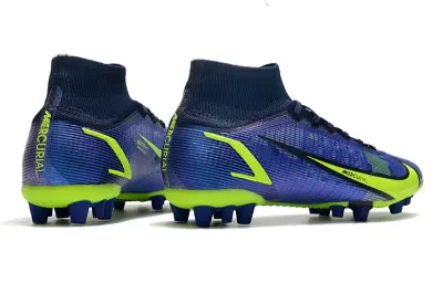 Nike Mercurial Superfly 8 Elite AG - Purple/Electric Lime/Deep Blue