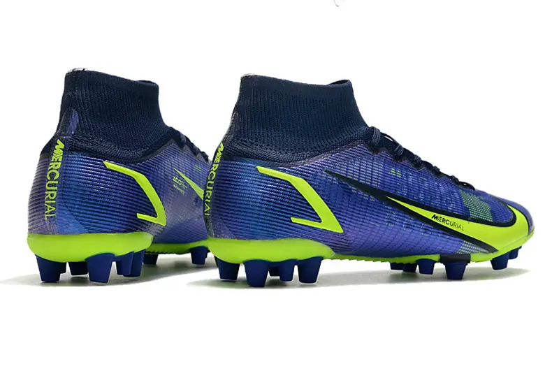 Nike Mercurial Superfly 8 Elite AG - Purple/Electric Lime/Deep Blue