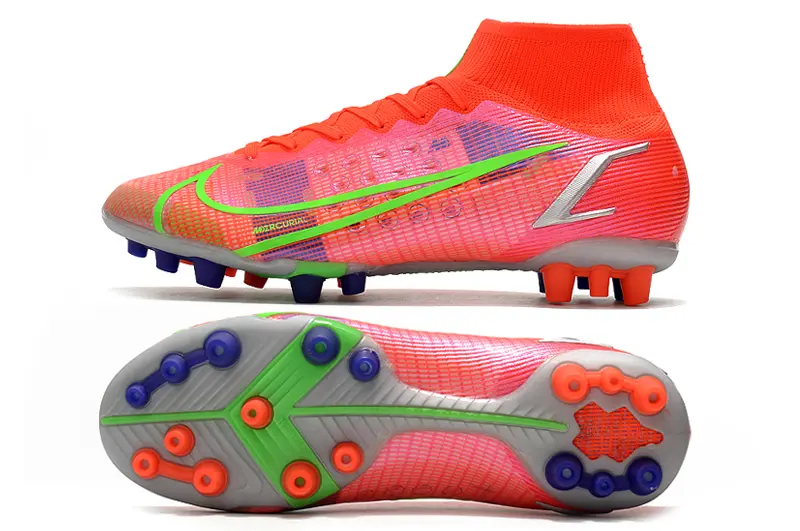 Nike Mercurial Superfly 8 Elite AG - Orange/Bright Neon/Light Green