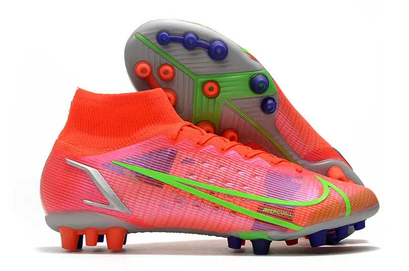Nike Mercurial Superfly 8 Elite AG - Orange/Bright Neon/Light Green