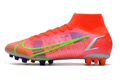 Nike Mercurial Superfly 8 Elite AG - Orange/Bright Neon/Light Green