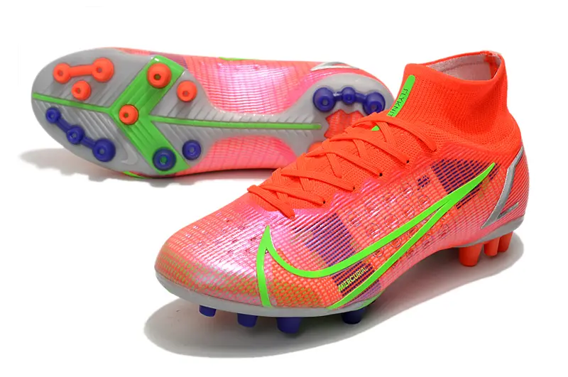 Nike Mercurial Superfly 8 Elite AG - Orange/Bright Neon/Light Green