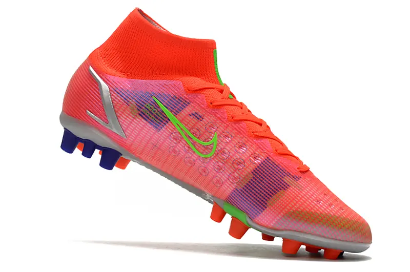 Nike Mercurial Superfly 8 Elite AG - Orange/Bright Neon/Light Green