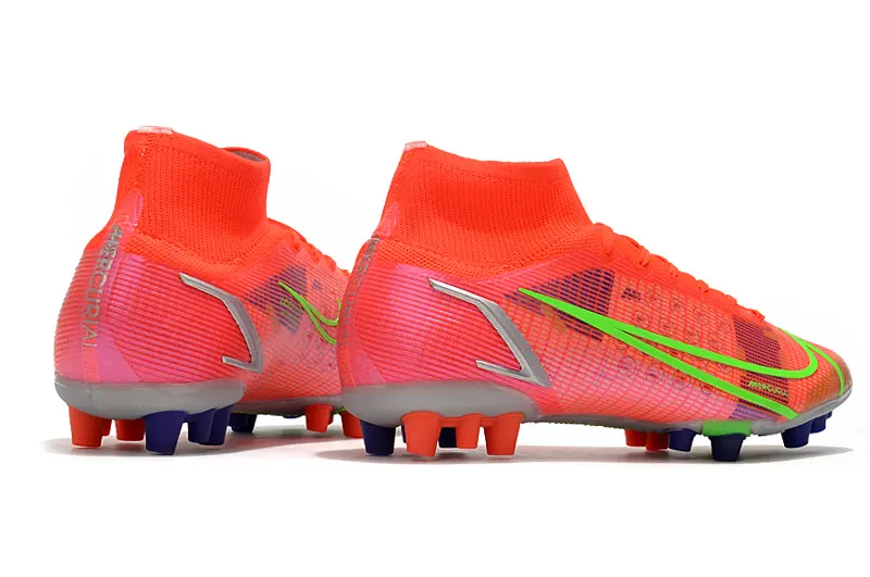 Nike Mercurial Superfly 8 Elite AG - Orange/Bright Neon/Light Green
