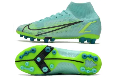 Nike Mercurial Superfly 8 Elite AG - Aqua/Lime Green/Black