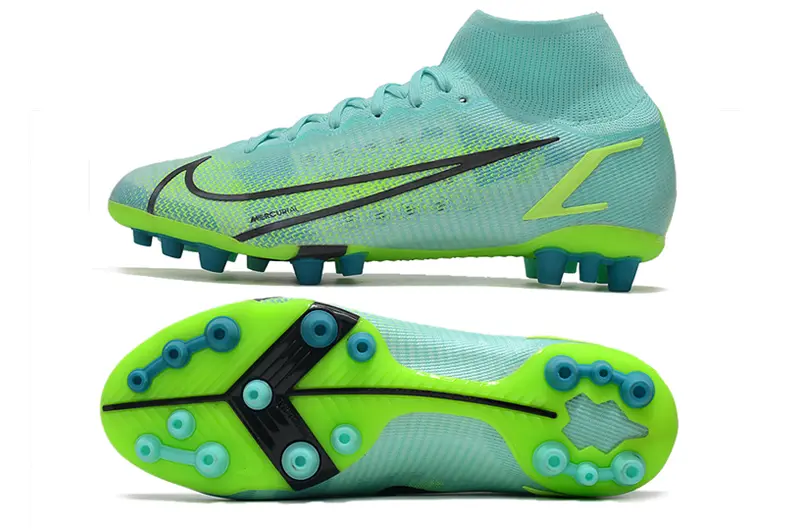 Nike Mercurial Superfly 8 Elite AG - Aqua/Lime Green/Black