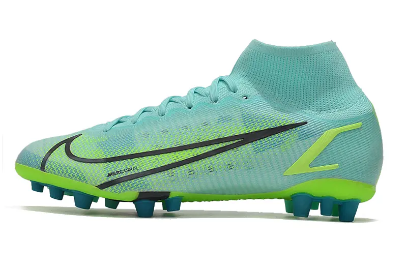 Nike Mercurial Superfly 8 Elite AG - Aqua/Lime Green/Black