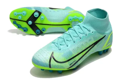 Nike Mercurial Superfly 8 Elite AG - Aqua/Lime Green/Black