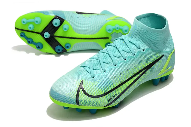 Nike Mercurial Superfly 8 Elite AG - Aqua/Lime Green/Black