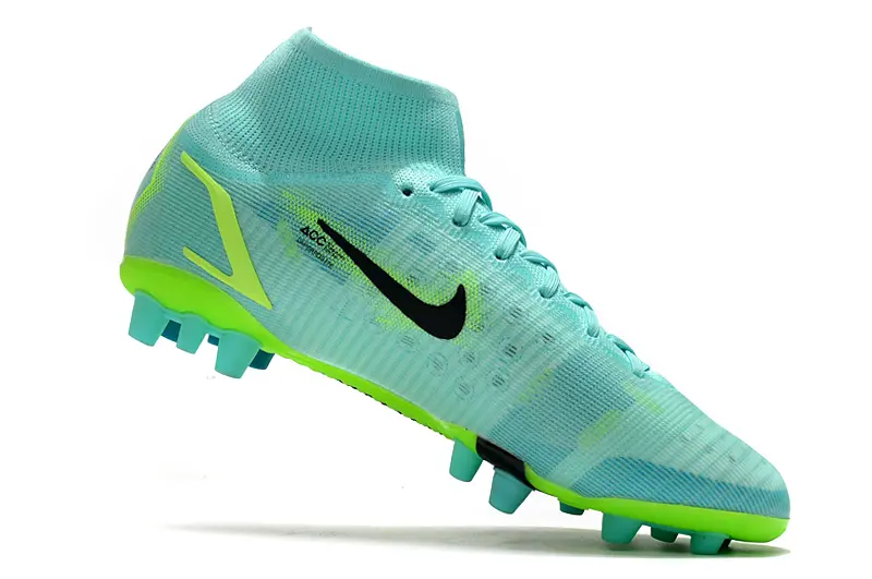 Nike Mercurial Superfly 8 Elite AG - Aqua/Lime Green/Black