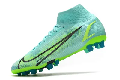 Nike Mercurial Superfly 8 Elite AG - Aqua/Lime Green/Black