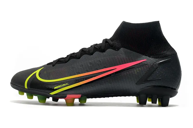 Nike Mercurial Superfly 8 Elite AG - Black/Neon Yellow/Fuchsia Pink