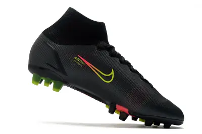 Nike Mercurial Superfly 8 Elite AG - Black/Neon Yellow/Fuchsia Pink