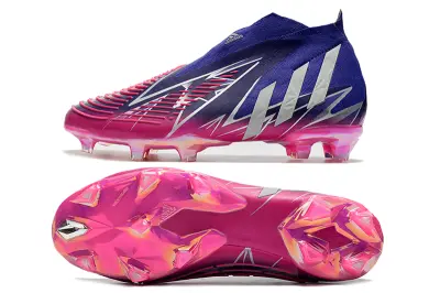 Adidas Predator Edge+ Laceless FG - Pink/Vibrant Pink/Deep Purple