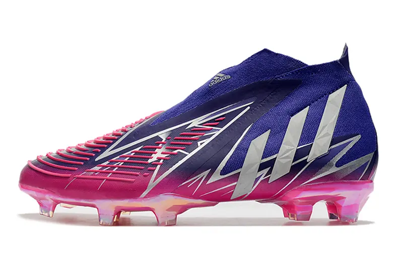 Adidas Predator Edge+ Laceless FG - Pink/Vibrant Pink/Deep Purple
