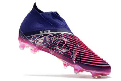 Adidas Predator Edge+ Laceless FG - Pink/Vibrant Pink/Deep Purple