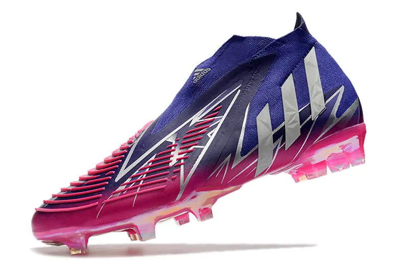 Adidas Predator Edge+ Laceless FG - Pink/Vibrant Pink/Deep Purple