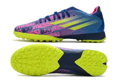 Adidas X Speedflow.3 TF - Blue/Electric Yellow/Hot Pink