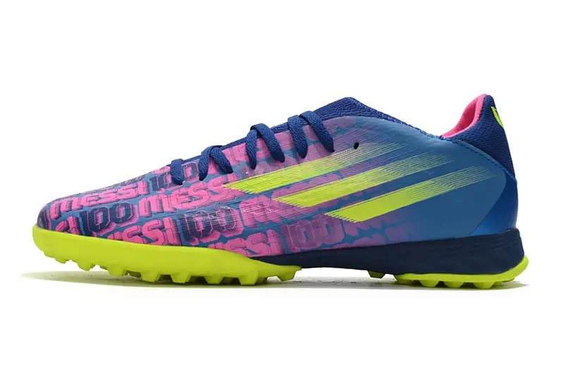 Adidas X Speedflow.3 TF - Blue/Electric Yellow/Hot Pink