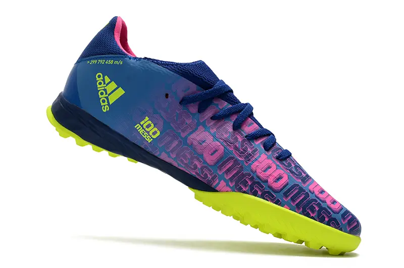 Adidas X Speedflow.3 TF - Blue/Electric Yellow/Hot Pink