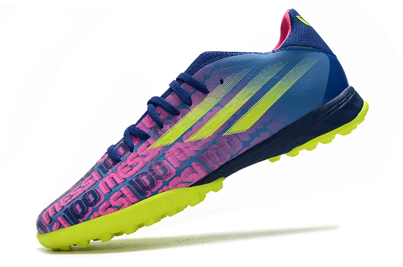 Adidas X Speedflow.3 TF - Blue/Electric Yellow/Hot Pink