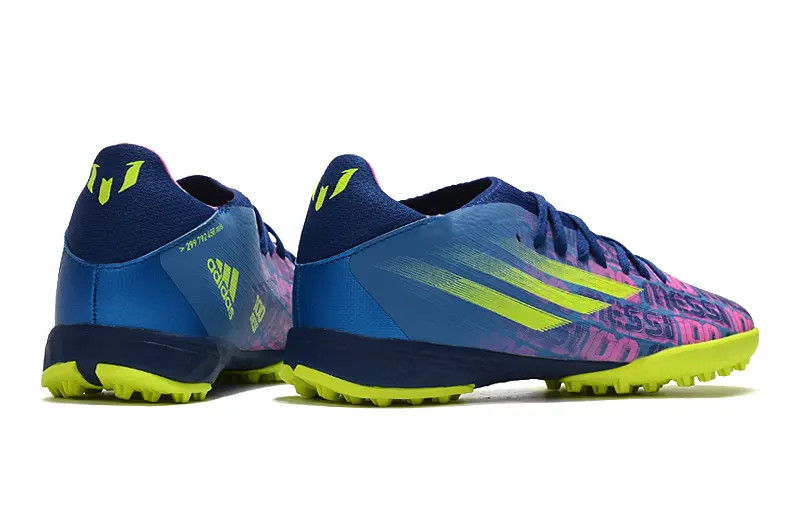 Adidas X Speedflow.3 TF - Blue/Electric Yellow/Hot Pink