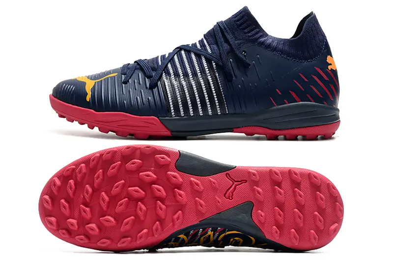 Puma Future Z 1.3 Pro TF - Navy/Bright Red/Metallic Silver