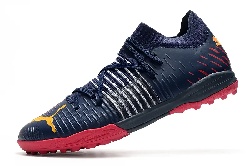 Puma Future Z 1.3 Pro TF - Navy/Bright Red/Metallic Silver