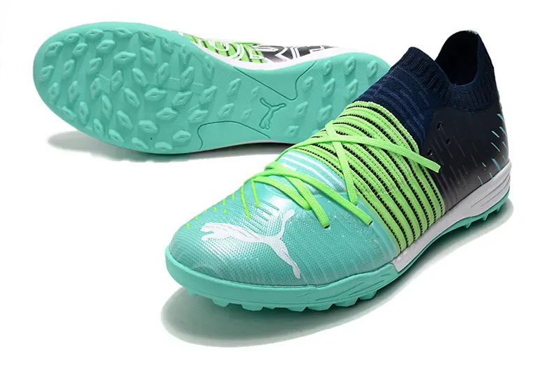 Puma Future Z 1.3 Pro TF - Aqua/Lime Green/Deep Navy