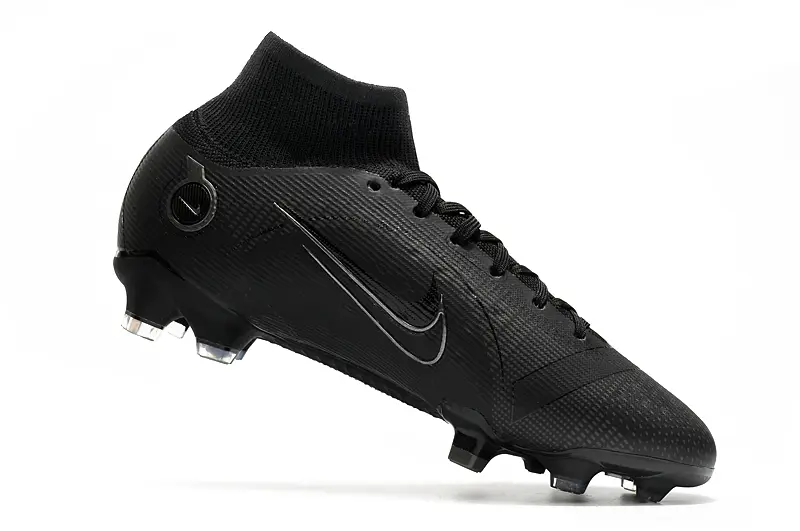 Nike Mercurial Superfly 8 Elite FG - Black/Midnight Black/Shiny Silver
