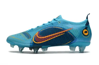 Nike Mercurial Vapor 14 Elite SG - Blue/Sky Blue/Sunset Orange