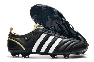 Adidas Adipure FG - Black/White/Metallic Gold