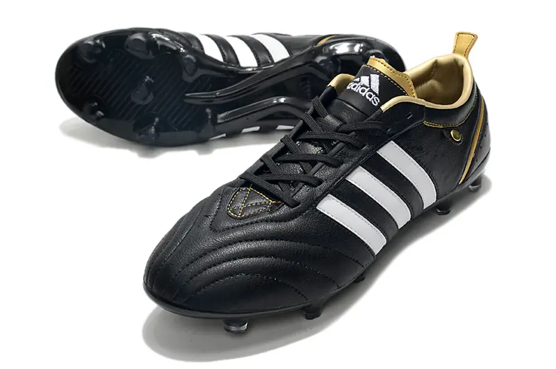 Adidas Adipure FG - Black/White/Metallic Gold