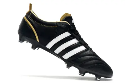 Adidas Adipure FG - Black/White/Metallic Gold