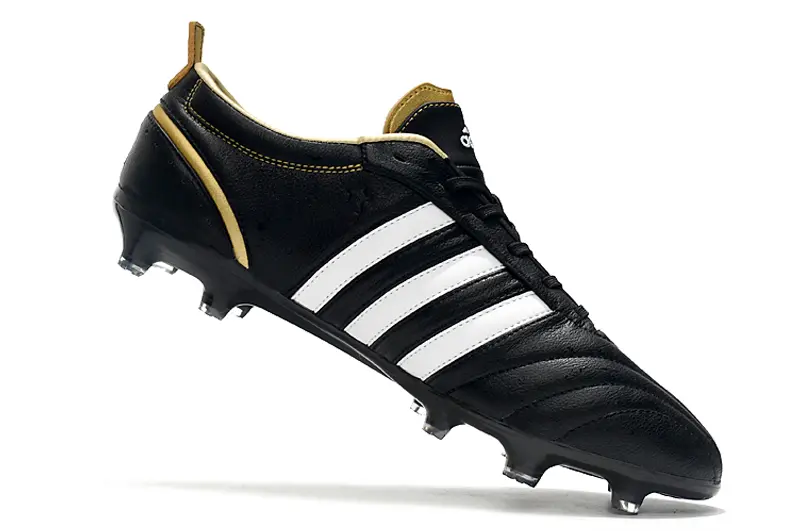 Adidas Adipure FG - Black/White/Metallic Gold
