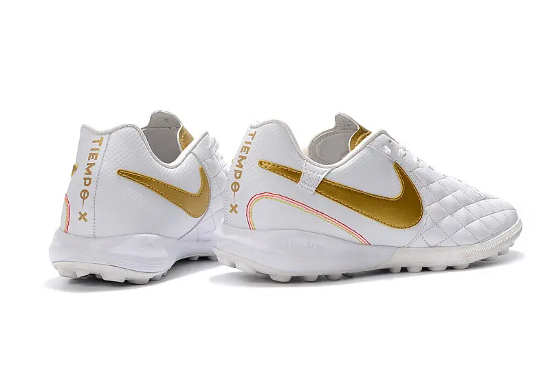 Nike Tiempox Finale 10R TF - White/Gold Accents/Classic White