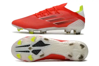 Adidas X Speedflow.1 FG - Red/Flame Red/Lime Green