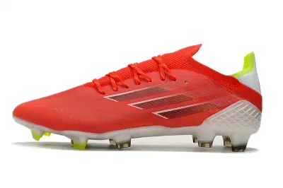Adidas X Speedflow.1 FG - Red/Flame Red/Lime Green