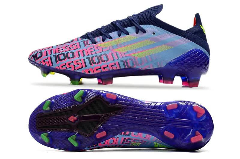 Adidas X Speedflow.1 FG - Blue/Vibrant Blue/Electric Pink