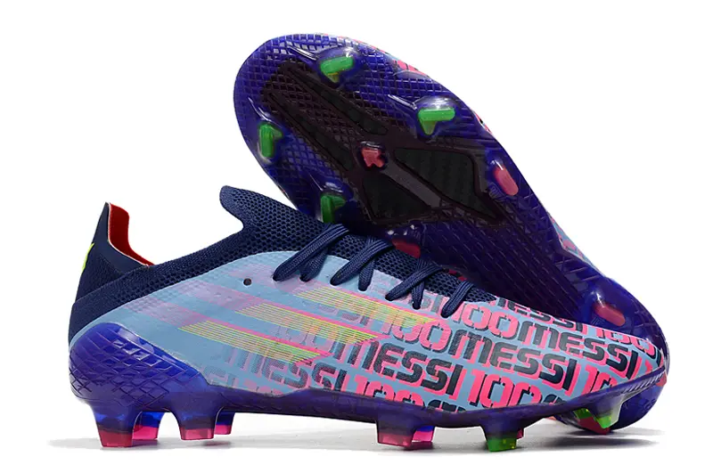 Adidas X Speedflow.1 FG - Blue/Vibrant Blue/Electric Pink