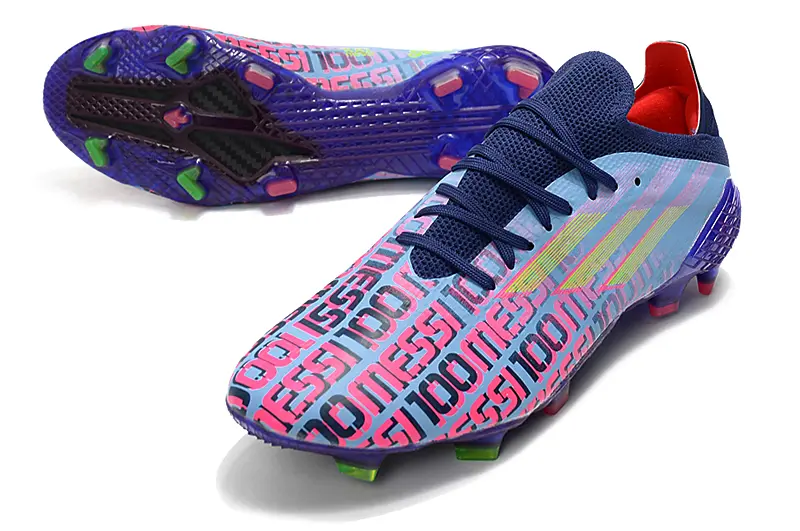 Adidas X Speedflow.1 FG - Blue/Vibrant Blue/Electric Pink