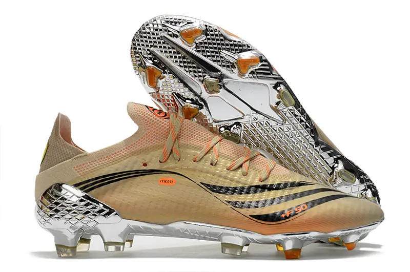 Mess x Adidas X Speedflow.1 FG - Beige/Desert Sand/Black Accents