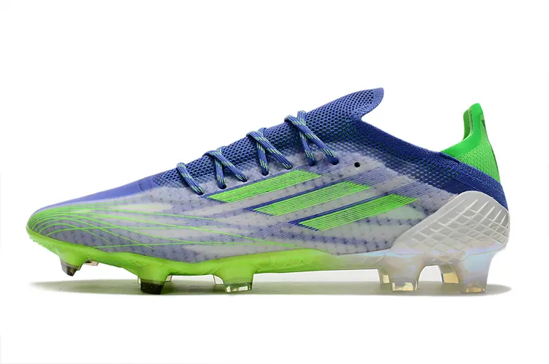 Adidas X Speedflow.1 FG - Blue/Electric Green/Neon Yellow