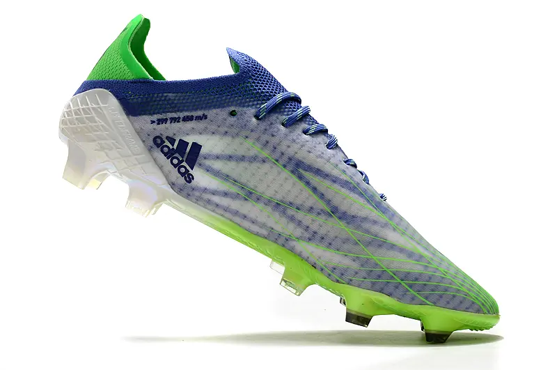 Adidas X Speedflow.1 FG - Blue/Electric Green/Neon Yellow