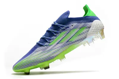 Adidas X Speedflow.1 FG - Blue/Electric Green/Neon Yellow