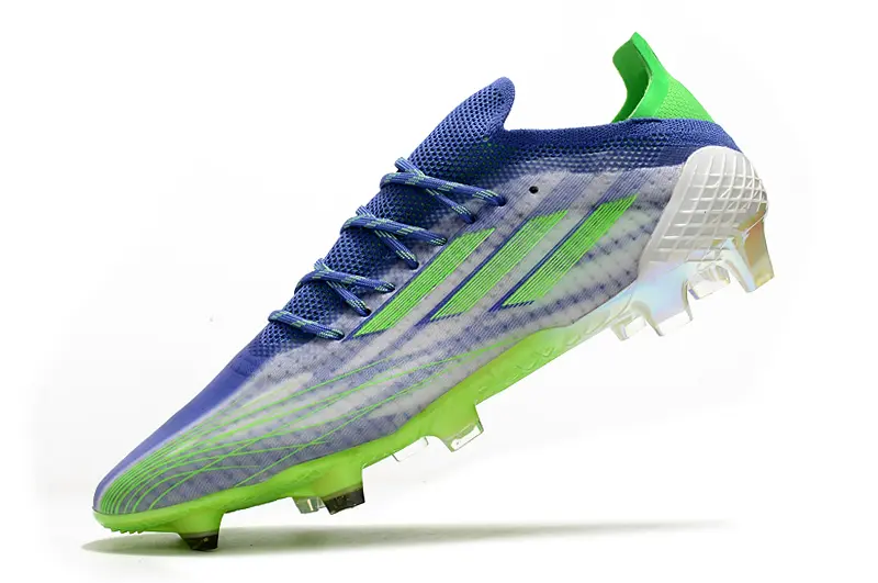 Adidas X Speedflow.1 FG - Blue/Electric Green/Neon Yellow